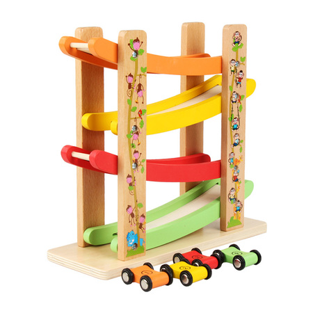 滑翔车1-2-3周岁宝宝轨道车男孩惯性回力小汽车儿童益智力玩具车