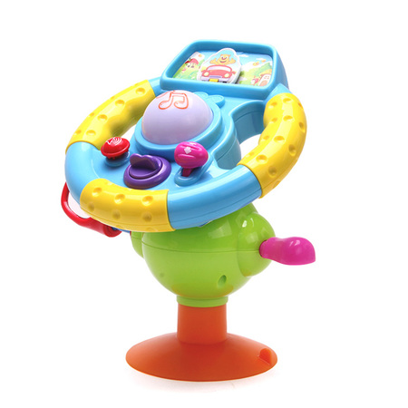儿童迷你仿真方向盘男女孩早教益智学模拟驾驶宝宝玩具1-3岁