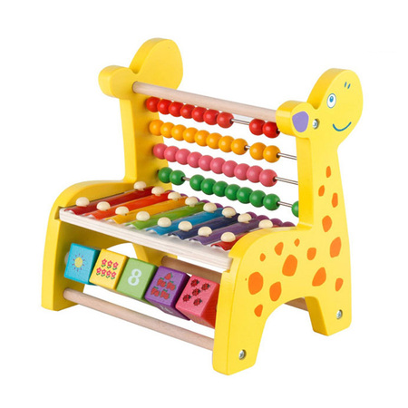 儿童手敲琴8-10个月男女孩宝宝益智音乐玩具1-2-3-4岁八音小木琴